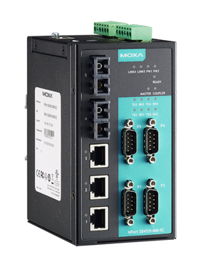 Combo sériový server/switch NPort S8455I-MM-SC Combo sériový server/switch NPort S8455I-MM-SC